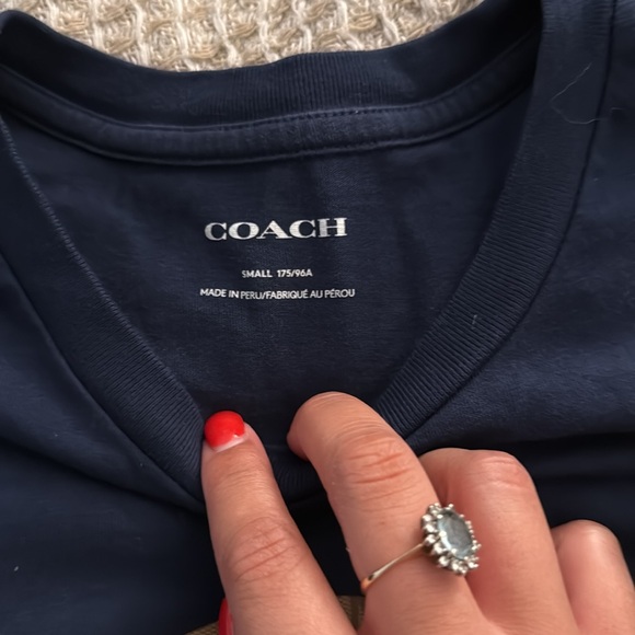 Coach Men’s T shirt size small - Picture 2 of 2